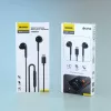 Dudao X3C Słuchawki douszne przewodowe USB-C 1,2m - Czarny
