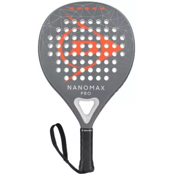 Rakieta do padla DUNLOP NANOMAXPRO 365G – Zaawansowany hybrydowy kształt łezka/oversize round, 12K włókno węglowe, guma Pro EVA, 365 g