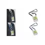 DURABLE 20 DUO A6 identyfikator na smyczy tekstylnej, przezroczysty, 10 sztuk 852507