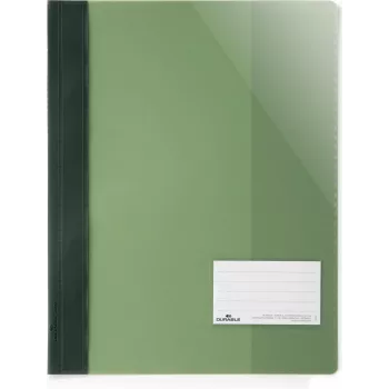 DURABLE A4+ Teczka prezentacyjna z okienkiem do opisywania, przezroczysta, 25 sztuk 269005