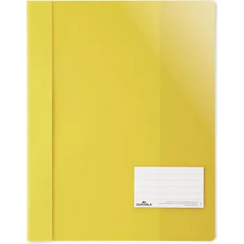 DURABLE A4+ Teczka na raporty z okienkiem na etykietę 90x57 mm, przezroczysta, 25 sztuk 269004