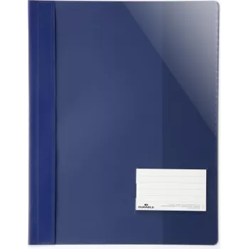 DURABLE A4+ Teczka na raporty z okienkiem etykiety 90x57 mm, przezroczysta, opakowanie 25 szt. 269007