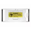 DURABLE CLASSIC Magnetyczny uchwyt na identyfikator 74x34mm, 10 sztuk 854223