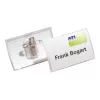 DURABLE CLICK FOLD Identyfikator 40x75 mm z Combi Clip, opakowanie 25 szt. 821119