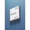 DURABLE CLICK SIGN Tabliczka na drzwi 149 x 148,5 mm Srebrna 486237