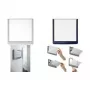 DURABLE CLICK SIGN Tabliczka na drzwi 149 x 148,5 mm Przezroczysta 486202