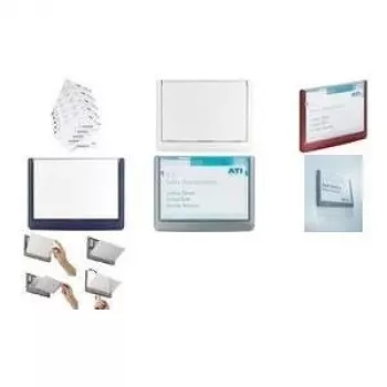 DURABLE CLICK SIGN Tabliczka na drzwi 149x105,5 mm Srebrna 486102