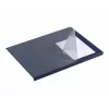 DURABLE Podkładka na biurko z ochroną krawędzi 65x50 cm Ciemnoniebieska