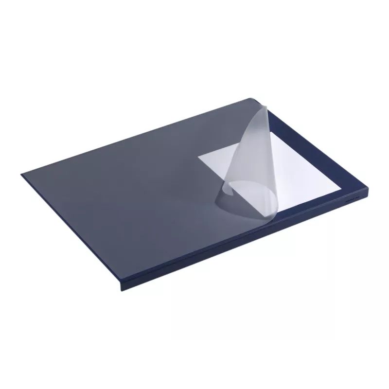 DURABLE Podkładka na biurko z ochroną krawędzi 65x50 cm Ciemnoniebieska