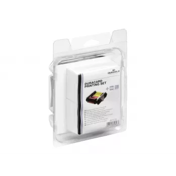 Zestaw akcesoriów do drukarki DURABLE DURACARD ID 300 z czarną monochromatyczną wstęgą i kartą czyszczącą 891300