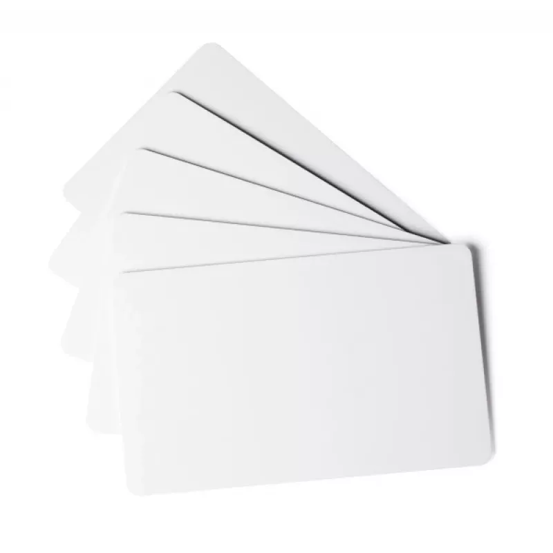 DURABLE DURACARD® Karty plastikowe 0,50 mm białe CR80 (100 sztuk) 891402