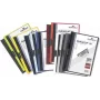 DURABLE DURACLIP 30 A4 PVC teczka z klipsem, pojemność 30 arkuszy, czarny/zielony/przezroczysty, opakowanie 3 szt. 220032