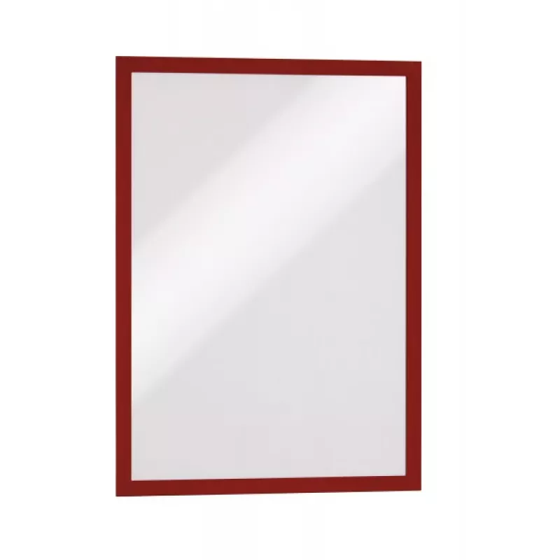 DURABLE DURAFRAME A3 Samoprzylepna Ramka Informacyjna, Srebrna, 2 sztuki 487303
