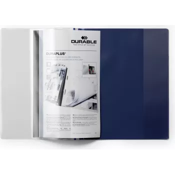 DURABLE DURAPLUS A4+ Teczki Prezentacyjne, Przezroczyste, 25 sztuk 257907