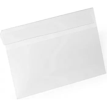 DURABLE HARD COVER A5 pozioma kieszeń identyfikacyjna ze składaniem, przezroczysta 116219