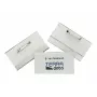 DURABLE Identyfikator 40x75 mm z Zapięciem na Szpilkę, 100 Sztuk 800119