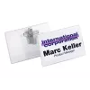 DURABLE Identyfikator 75x40 mm z klipsem kombinowanym, 50 sztuk 815719