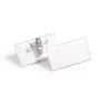 DURABLE Uchwyt na identyfikator 40x75 mm z klipsem Combi, akryl, przezroczysty, 25/szt. (812119)