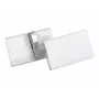 DURABLE Uchwyt na identyfikator 75x40 mm z klipsem krokodylkowym, przezroczysty, 25 sztuk 811019