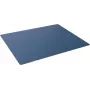 DURABLE mata do pisania z PP z dekoracyjnym rowkiem 530x400 mm ciemnoniebieska 713207