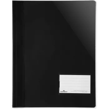 DURABLE Teczka na raporty A4+ z okienkiem na etykietę 90x57 mm, przezroczysta, 25 sztuk 269001