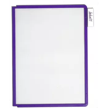 DURABLE SHERPA® PANEL A4 Panel ekspozycyjny, czarna ramka, antyrefleksyjny, zestaw 5 szt. 560644