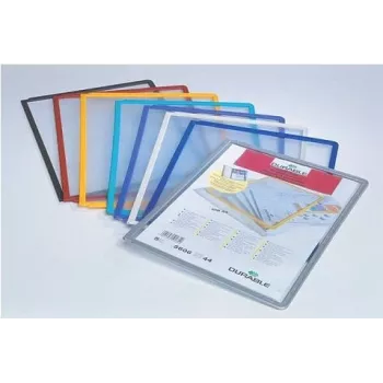 DURABLE SHERPA PANEL A4 panel ekspozycyjny, zestaw 5 szt., czarna ramka 560604