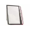 DURABLE SHERPA® WALL 10 System paneli ściennych do ekspozycji, A4, 10 paneli, szary 563100