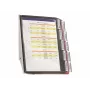 DURABLE SHERPA® WALL 10 System paneli ściennych do ekspozycji, A4, 10 paneli, szary 563100