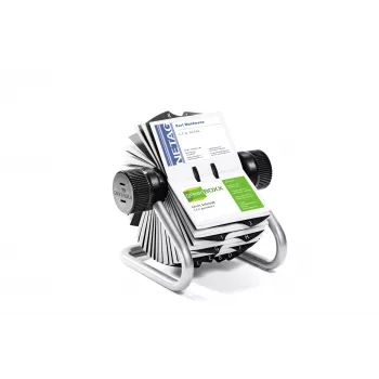 DURABLE VISIFIX® Obrotowa szuflada na karty, pojemność 500 kart, indeks A-Z, czarny 248123