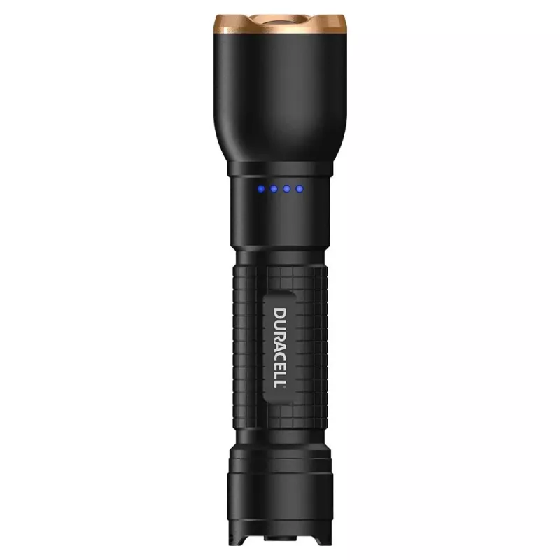 Latarka Duracell DF1500R Czarna 1500 lumenów