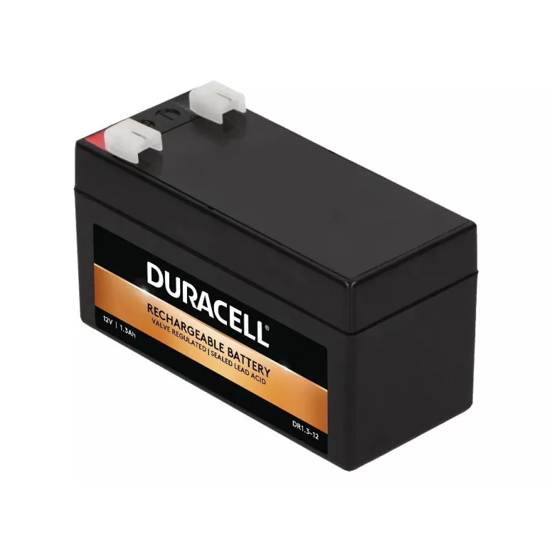 Duracell DR1.3-12 Akumulator VRLA 12V 1.3Ah – bezobsługowy AGM wielokrotnego ładowania