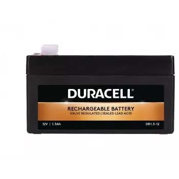 Duracell DR1.3-12 Akumulator VRLA 12V 1.3Ah – bezobsługowy AGM wielokrotnego ładowania