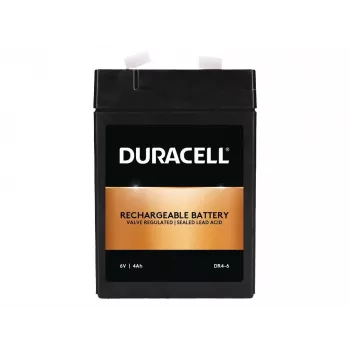Duracell DR4-6 6V 4Ah VRLA AGM akumulator z zaciskami F1