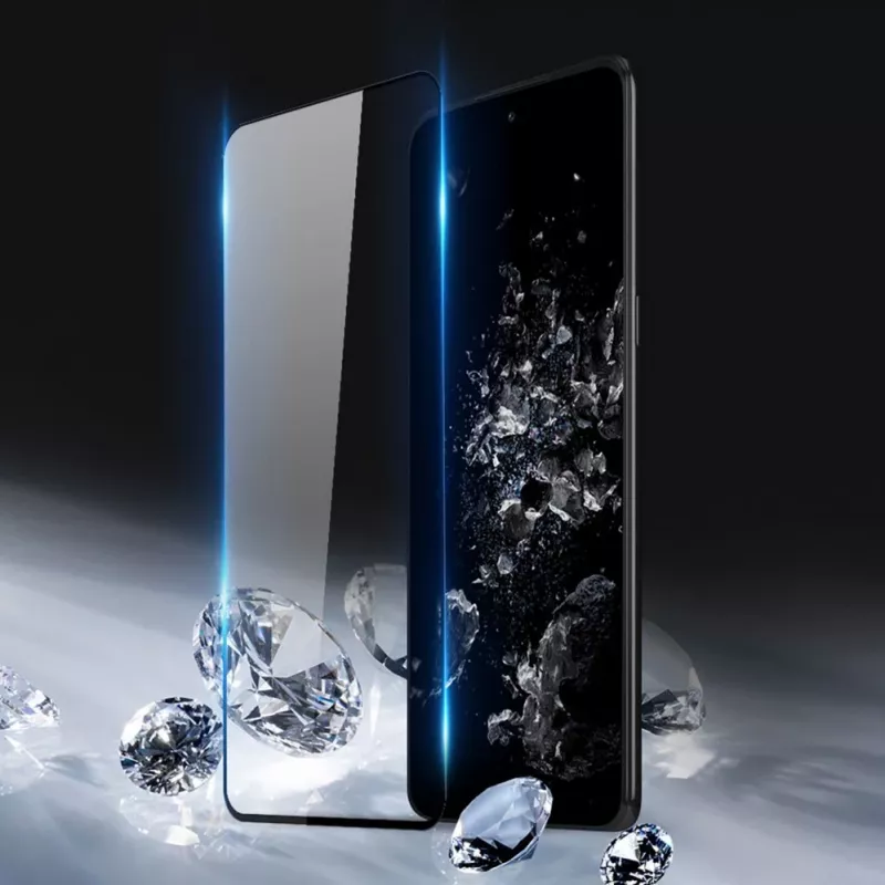 Dux Ducis 9D Szkło hartowane ochronne do OnePlus 10T / OnePlus Ace Pro 9H z czarną ramką