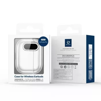 Dux Ducis Apple AirPods 4 PECL Series PC+TPU Cover with Hook Clear