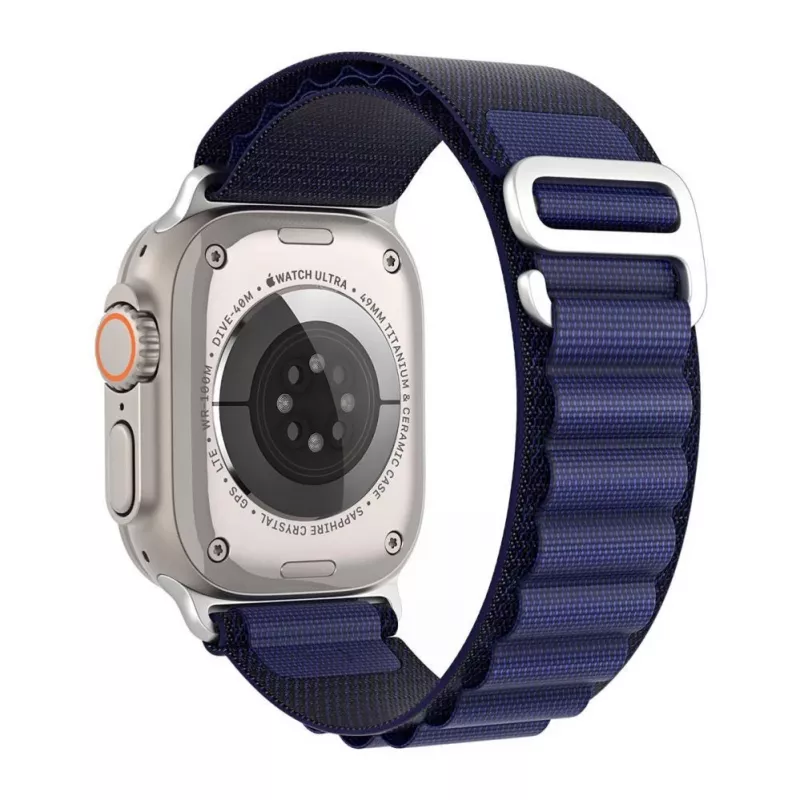 Dux Ducis Apple Buckle Sport Band do Apple Watch 42/44/45/46/49MM Navy