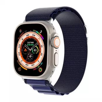 Dux Ducis Apple Buckle Sport Band do Apple Watch 42/44/45/46/49MM Navy