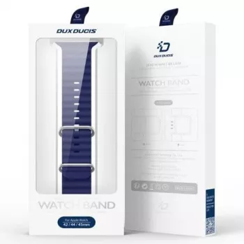 Dux Ducis Apple Silicone Strap for Apple Watch 38/40/41/42mm Navy Blue