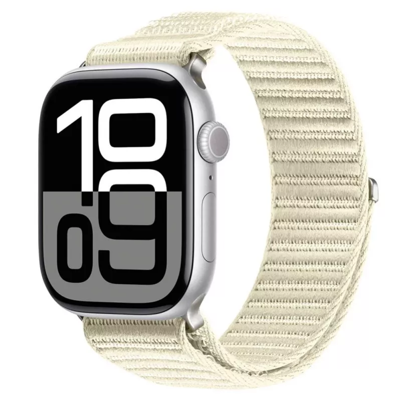 Dux Ducis Apple Watch 42/44/45/46/49MM YE Nylon Braided Loop Wrist Strap Starlight