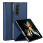Dux Ducis Bril Series Flip Wallet Case dla Samsung Galaxy Z Fold4, Ciemnoniebieski