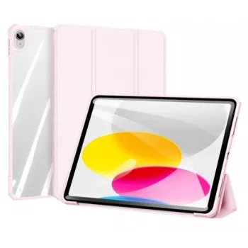 Dux Ducis Copa Case do iPada 10,9 inch 2022 (10. generacji) Smart Cover Stand Różowy