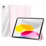Dux Ducis Copa Case do iPada 10,9 inch 2022 (10. generacji) Smart Cover Stand Różowy