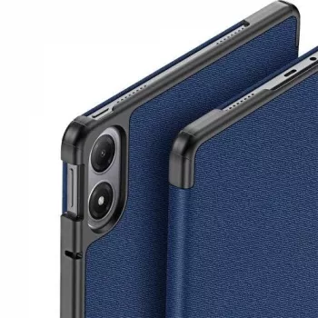 Dux Ducis Domo Series Tri-fold Stand PU Leather Tablet Cover for Xiaomi Redmi Pad 2 Pro, Blue