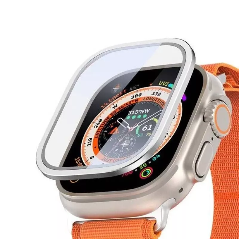 Dux Ducis Flas Apple Watch Ultra 1/2 49mm Screen Protector Silver