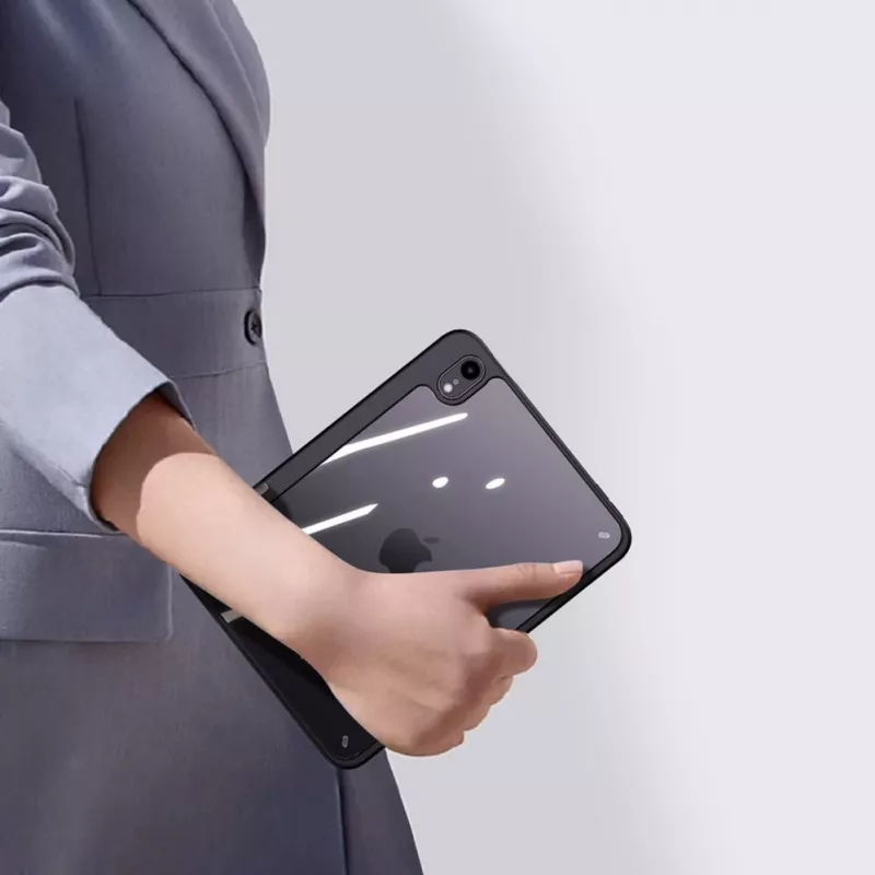 Dux Ducis Magi Case do iPad mini 6 (2021) Smart Cover z podstawką i uchwytem na Apple Pencil - Czarny