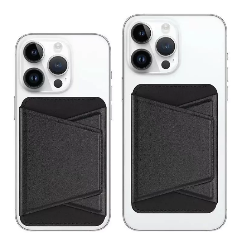 Dux Ducis Magnetic PU Leather Wallet Stand Case dla Apple iPhone 13 Pro Max - Czarny
