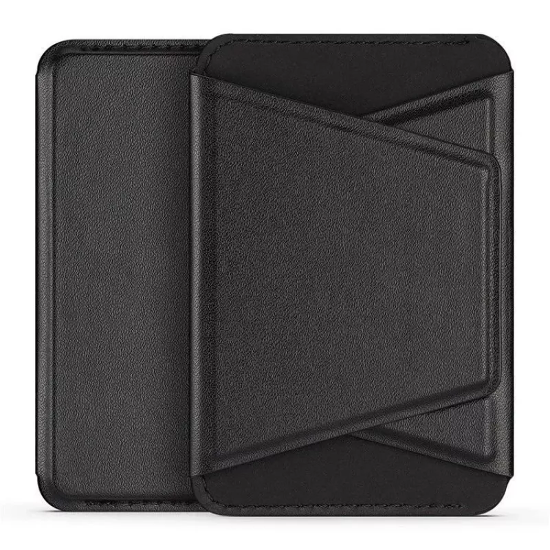 Dux Ducis Magnetic PU Leather Wallet Stand Case dla Apple iPhone 13 Pro Max - Czarny