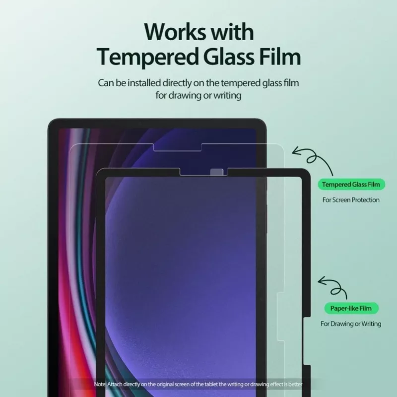Dux Ducis NAAD Paper Like Screen Protector dla Samsung Galaxy Tab S9 (11 cali) - Matowa folia PET