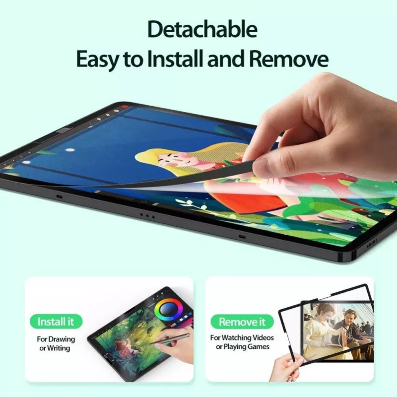 Dux Ducis NAAD Paper Like Screen Protector dla Samsung Galaxy Tab S9 (11 cali) - Matowa folia PET